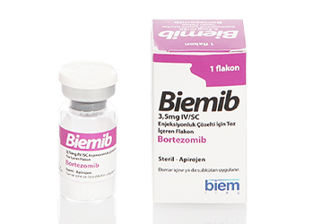 BIEMIB 3,5 MG IV/SC ENJEKSIYONLUK COZELTI ICIN LIYOFILIZE TOZ ICEREN FLAKON